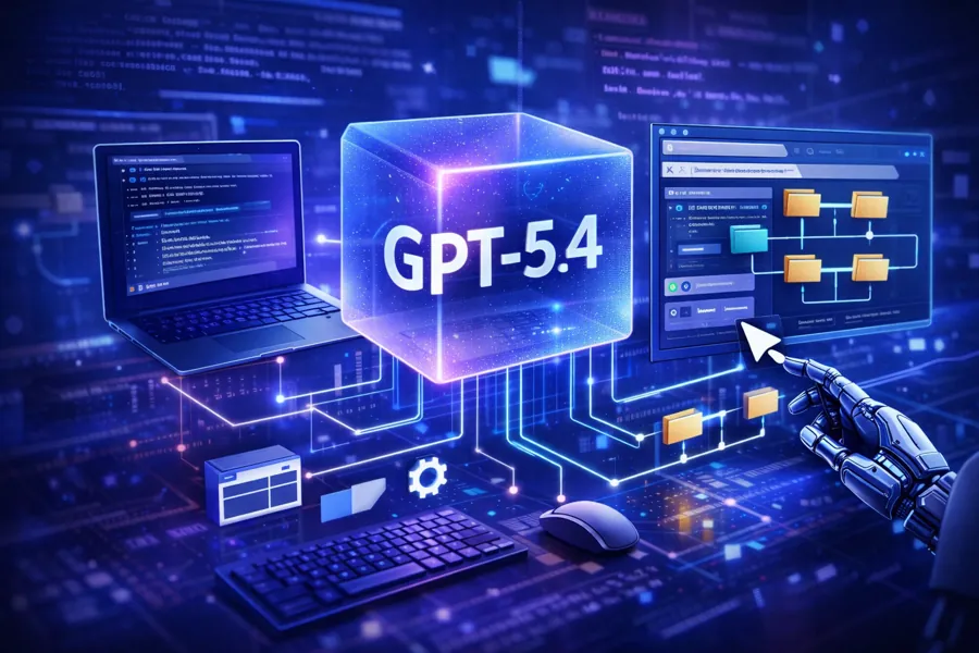 OpenAI has officially introduced GPT-5.4, the latest version of its large language model designed for professional and developer workflows. The new model improves reasoning,
