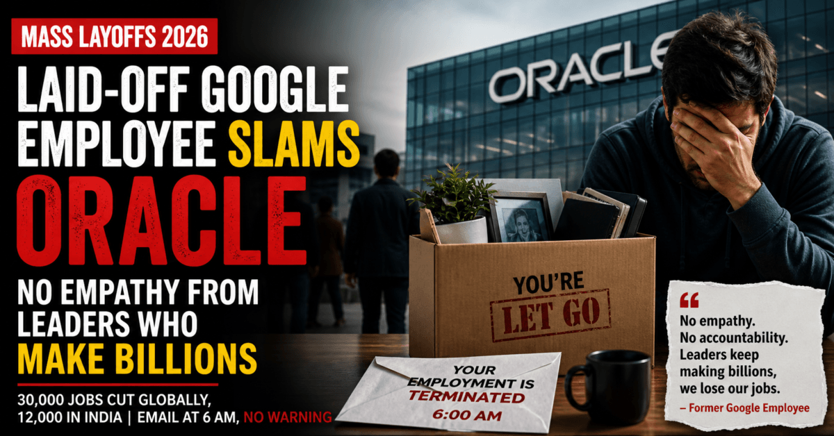 Oracle Layoffs Trigger Backlash Over ‘No Empathy’ Culture